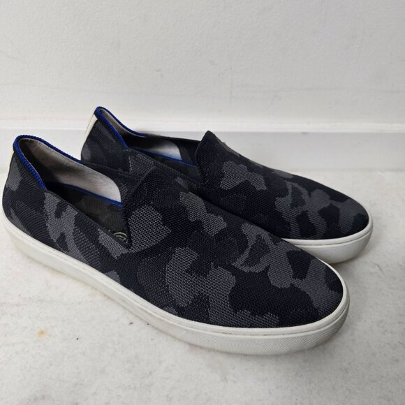 Rothys The Original Sneaker Size 9.5 Slip On Classic Knit Comfort Everyday - Picture 2 of 11